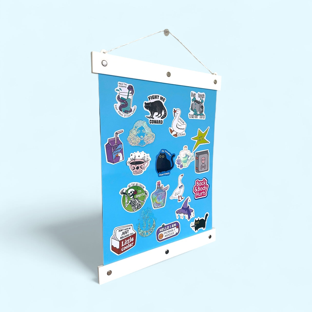 Silicone Sticker display