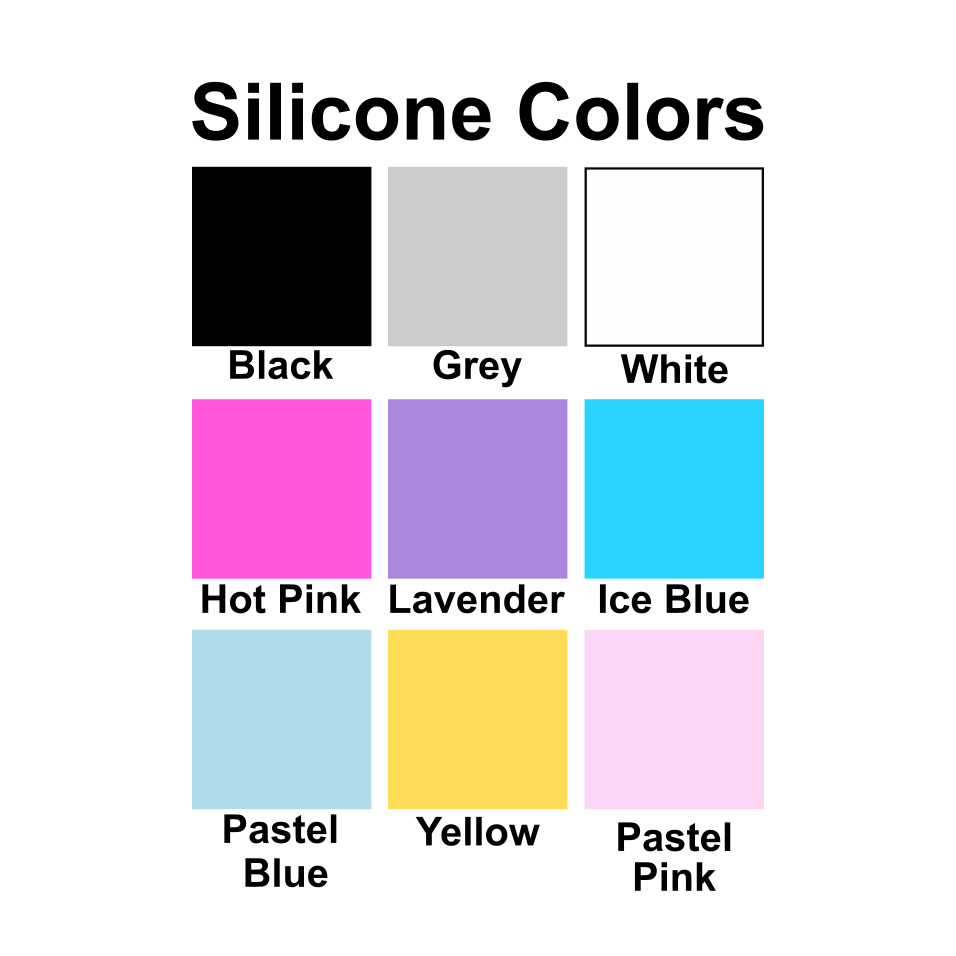 Silicone Sticker display