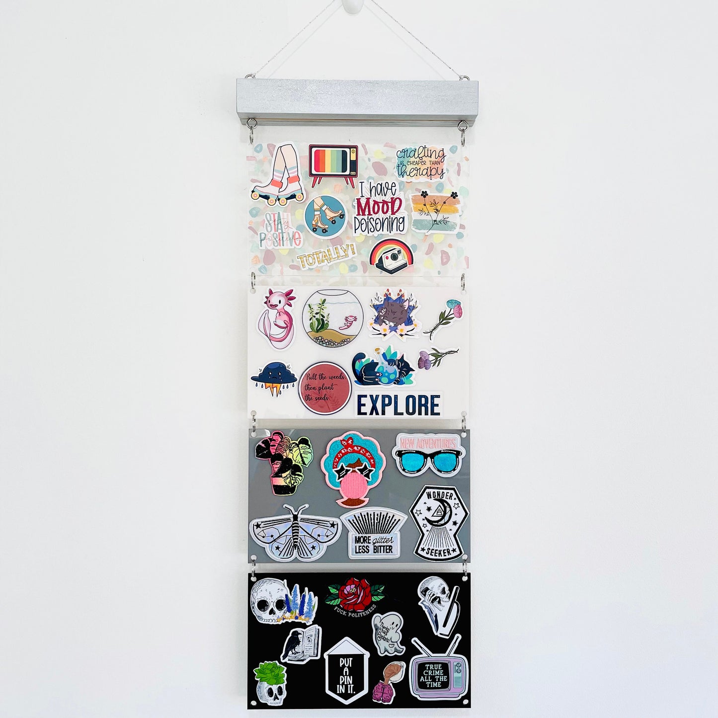 XL Acrylic sticker display