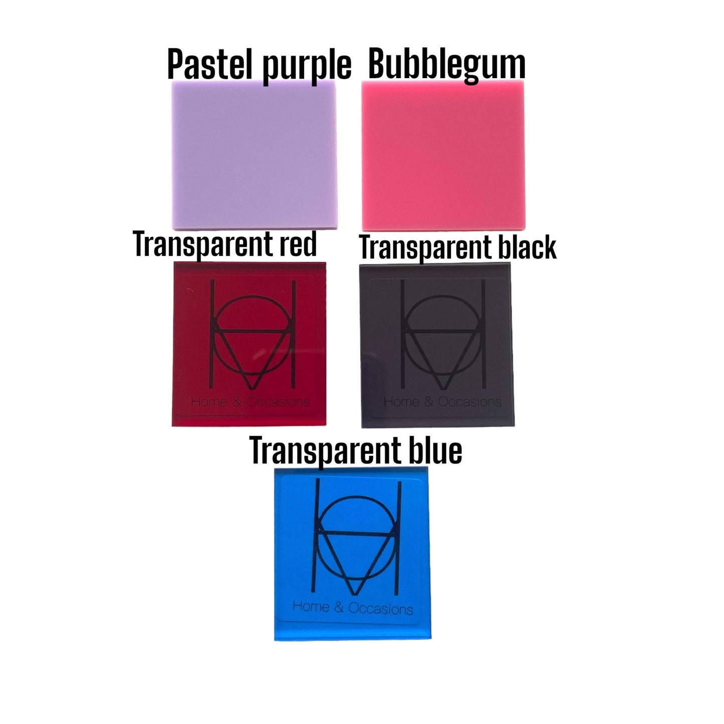 XL Acrylic sticker display