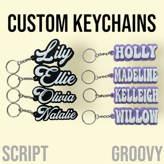 Custom acrylic keychain